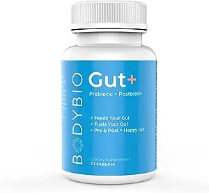 Body Bio Gut+ Prebiotic 30caps